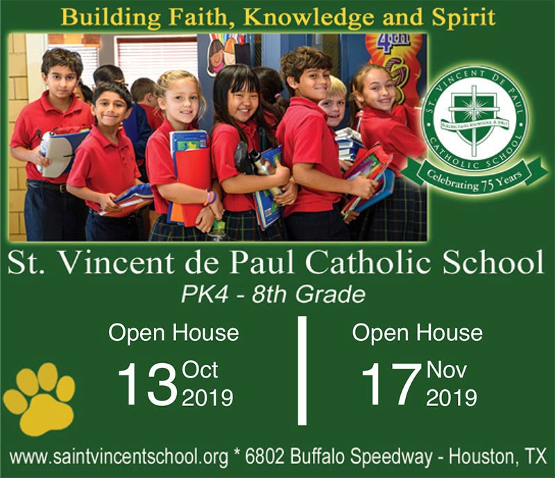 St. Vincent de Paul Catholic School Open House The Buzz Magazines